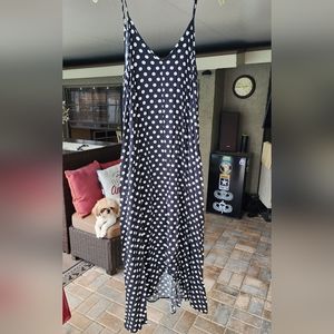 Black & White Polka Dot Sundress